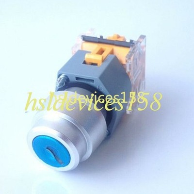 1pc New   II APT two-speed Key Selector Switch LA39-B2-11Y-a 1NO1NC *uq