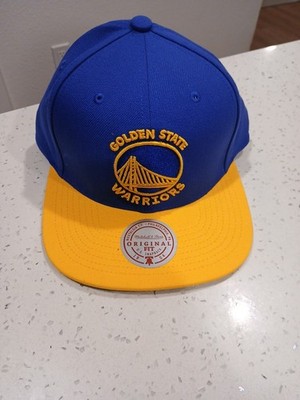 Mitchell & Ness Golden State Warriors Blue SnapBack Hat OSFM