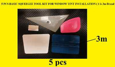 5 Pcs Basic Squeegee Tool Kit For Window Tint Installation 1 Is 3m Brand 