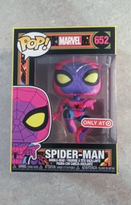black light spider man funko pop black light spider man funko pop