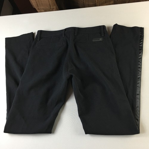 AG The Marshall Slim Tuxedo Trouser Black Cotton Stretch Pants Men's Sz 29 - Picture 16 of 20