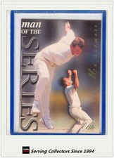 1994/95 Futera Cricket Cards ASHES HEROES BOX SET MAN OF SERIES Card-C.McDERMOTT