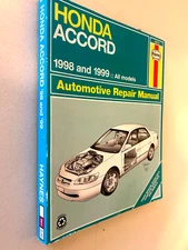 Haynes Honda Accord 1998 1999 All Models Automotive Repair Manual Book 42014
