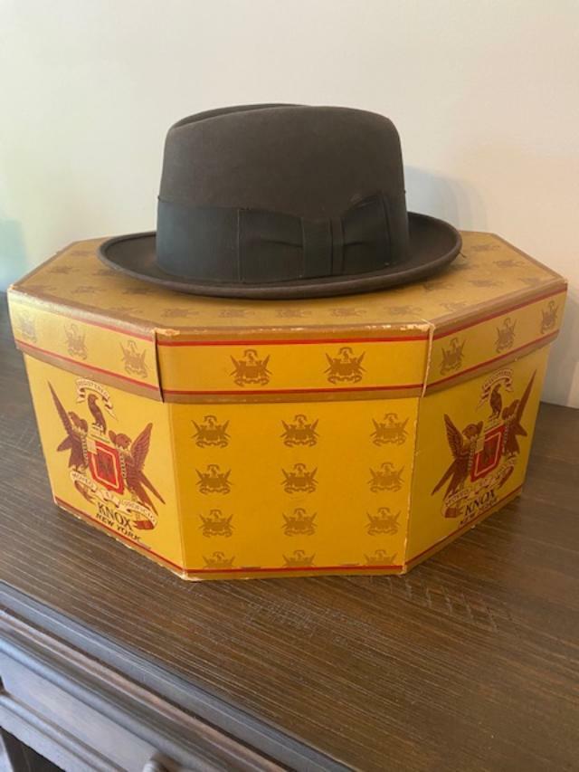 VINTAGE KNOX OF NEW YORK FEDORA W/ ORIGINAL BOX!! | eBay VINTAGE KNOX OF NEW YORK FEDORA W/ ORIGINAL BOX!! | eBay