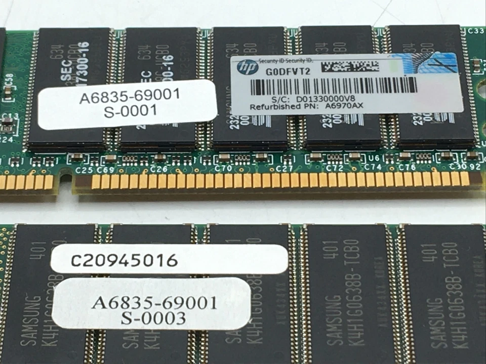 Samsung 4GB (2GBx2) RAM Memory Module - PC2100R-25331-N0 - M312L5628BT0-CB0Q0 - Image 4 of 4