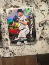 2021 BOWMAN CHROME POSITIONAL PROMISE CARD SEATTLE MARINERS EMERSON HANCOCK