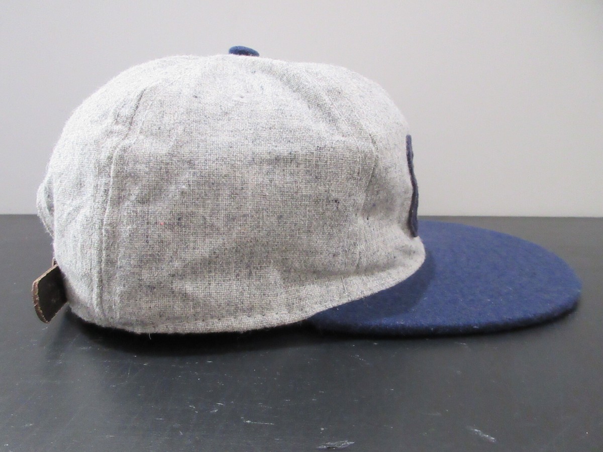 Ebbets field flannels×Pt.Alfred BB CAP Ebbets Field Flannel Baseball Cap - Black – Leather Head Sports