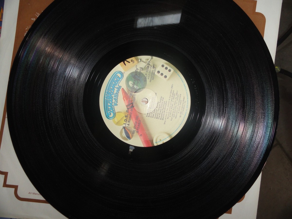 【希少・当時物】リザード T.V.マジック 7インチEP オリジナル盤 VINYL RECORD LP RONALD MCDONALD VISITS AMERICA COLOR BOOK & RECORD