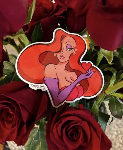 Jessica Rabbit Disney Who Framed Roger Rabbit Sticker Bundle Set - Picture 4 of 4