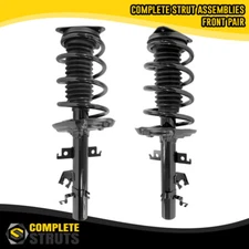 Front Pair Complete Strut & Coil Spring Assemblies for 2014-2020 Nissan Rogue