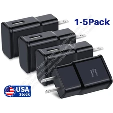 USB Wall Charger Fast Adapter Block Charging Cube Brick Box For Samsung Android