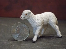 Dollhouse Miniature Lamb 1-5/8 inch tall Safari Ltd Animal B405 Dollys Gallery