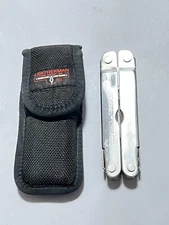 Leatherman Portland Or USA Super Tool Multi-tool W/Case 0195