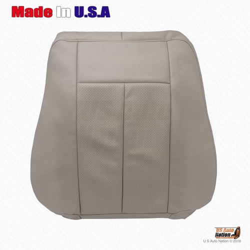 2007 - 2014 Ford Expedition Driver Passenger Vinyl Perforated Seat Cover In Gray - Picture 14 of 20