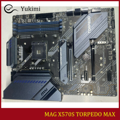 FOR MSI MAG X570S TORPEDO MAX AMD X570 HDMI DDR4 128GB Motherboard
