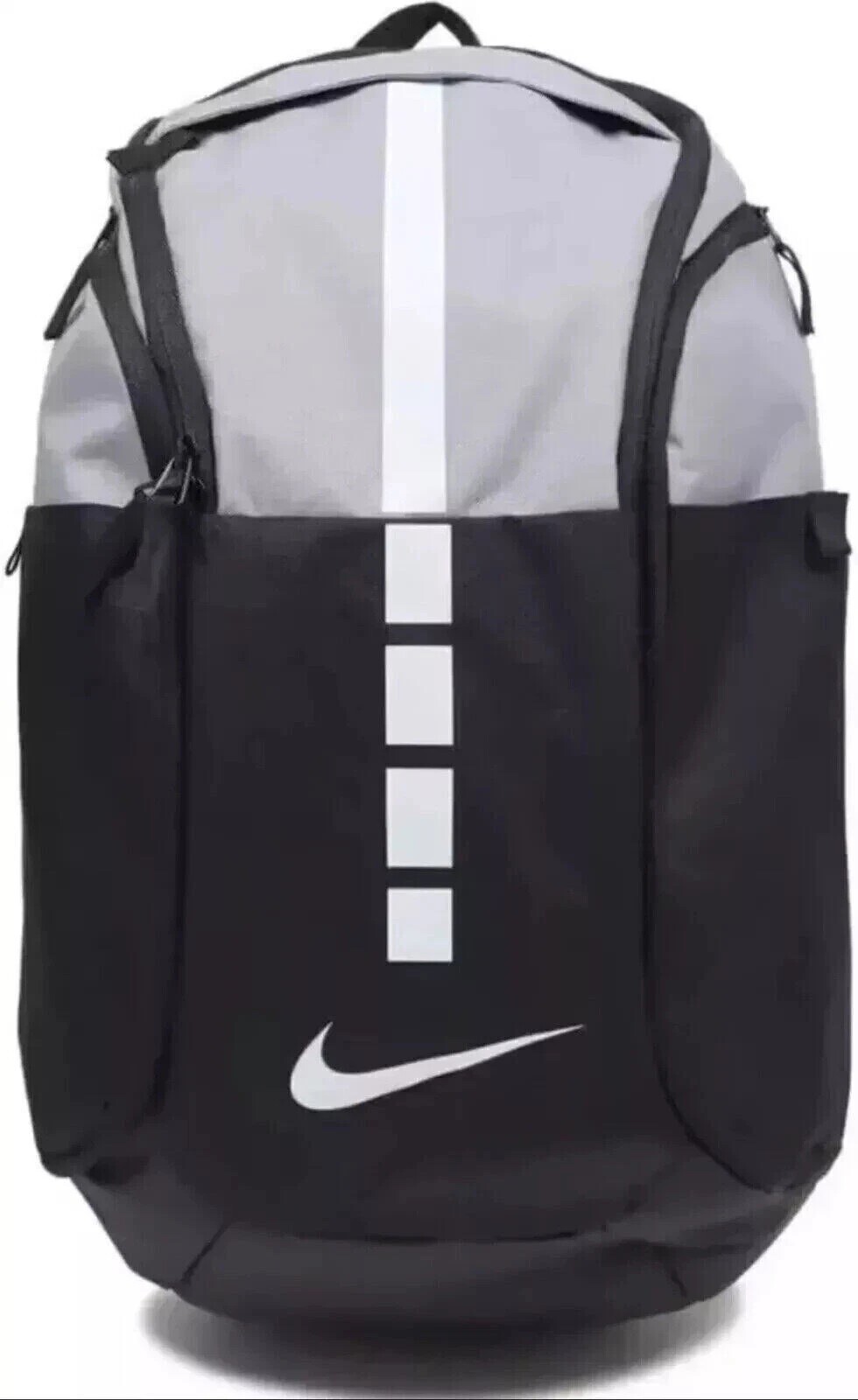 Nike Hoops Elite Pro Basketball Backpack in Black Grey White BA5554 012