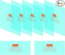 5PCS Viewing Screen Outer Replacement Lens & 2Pcs Inner Replacement Lens L500A