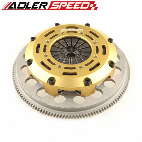 ADLERSPEED CLUTCH TWIN DISC For 97-05 AUDI A4 QUATTRO B5 B6 98-05 VW PASSAT 1.8T - Picture 1 of 4