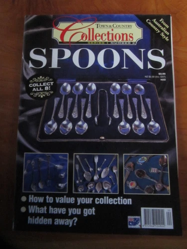 MAGAZINE TOWN & COUNTRY COLLECTIONS SPOONS SERIES 1 NO. 3  GREAT *** MUST SEE *