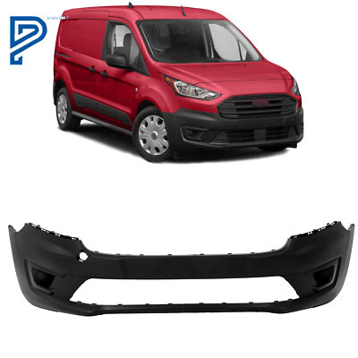 Primed Front Bumper Cover For Ford Transit Connect 2019-2023 KT1Z