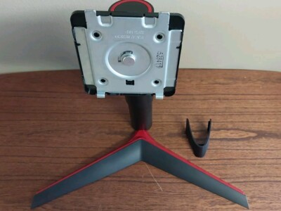 LG 27GL83A-B 27'' Ultragear Gaming Monitor Stand Base Mount With Cord Clip 
