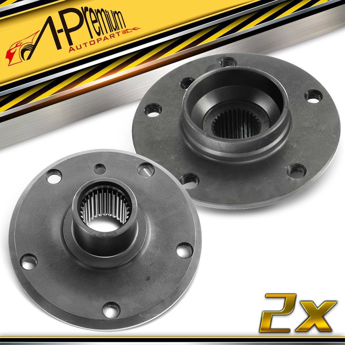 2x Rear Wheel Hub Assemblies For BMW E46 E60 E38 E36 E52 Z8 3/5/7 Series