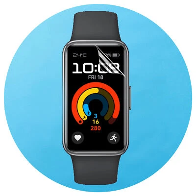 GARD 3 x Gel Premium Screen Protectors for Smart Watch HUAWEI Band 10