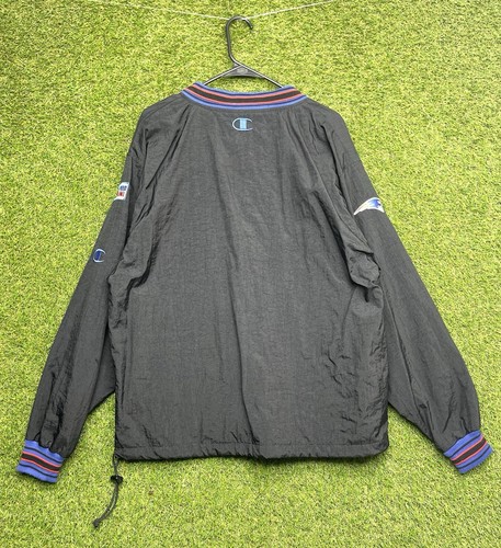 Vintage New England Patriots Jacket Mens Medium Windbreaker Champion Pro Line - Picture 11 of 14