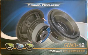 power acoustik gothic 12 2500 watt