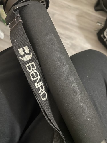Benro B3 A38TD Mg Aluminium Monopod Camera Tripod Solid Complete - Picture 14 of 14