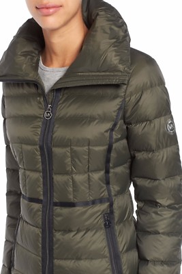 lightweight contrast parka