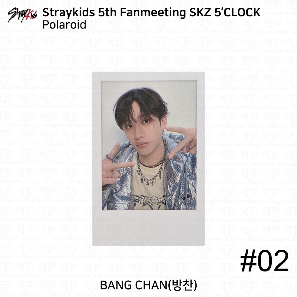 STRAY KIDS 5th Fanmeeting SKZ 5'CLOCK Official MD Tin Case