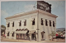 Vintage Postcard Clearfield Furs Inc. Pennsylvania AA14