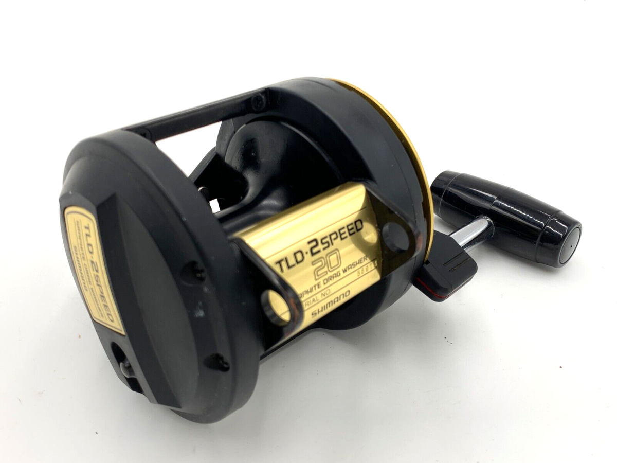 Shimano TLD 2SPEED 20 Reel Lever Drag Big Game Trolling Deep sea