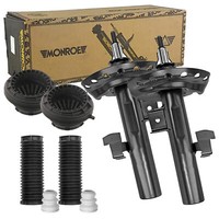 2X Monroe StoßDäMpfer + Rep-Satz Domlager Vorne FüR Ford Mondeo IV