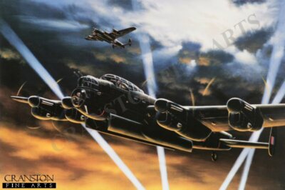 Bomber Command Luftfahrt Kunstdruck Avro Lancaster Royal Air Force Stan Stokes