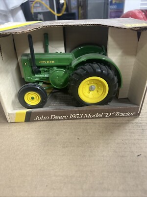 Vintage Die-Cast ERTL John Deere 1953 Wide Front Model D Tractor 1/16 #5596