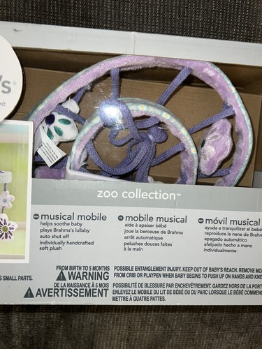 Carter Zoo Collection Musical Mobile - Picture 3 of 4