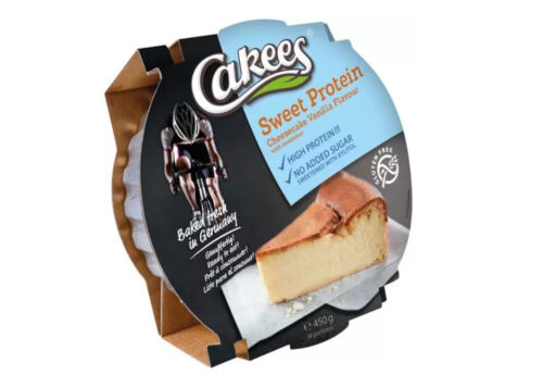 Cakees Protein Vanille Cheesecake, Käsekuchen, glutenfrei, ohne Zuckerzusatz - Bild 1 von 1