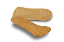 Pedag Comfort 142 orthotic insole pair, leather, lift  spread metatarsal heads