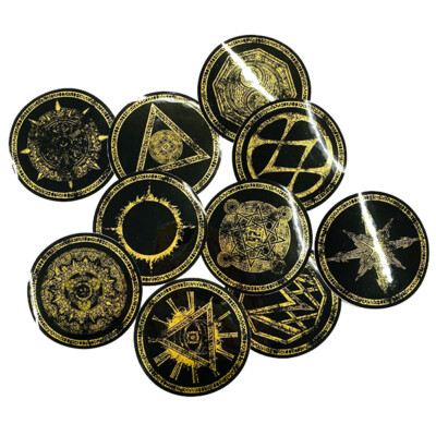10 BABYMETAL BUDOKAN BABYMETAL MINI GONG＆STICKER PACK WORLD