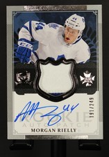 2013 Upper Deck The Cep MORGAN RIELLY Rookie Auto Patch /249 Leafs