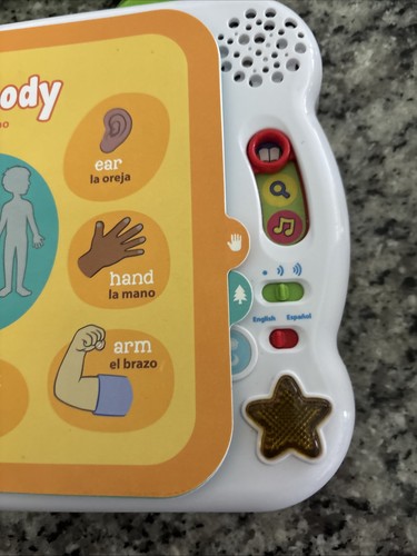 LeapFrog Learning Friends 100 Words Book English & Spanish Tested Works - Picture 5 of 6