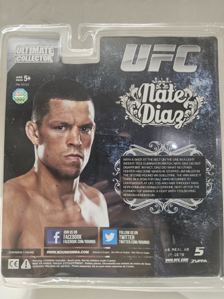 Nate Diaz UFC Ultimate Collector Round 5 Figure Sealed | eBay
