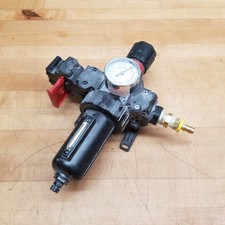 Parker 07E34A13AC Filter/Regulator With PS856P Lock Out Valve, 250 PSI - USED