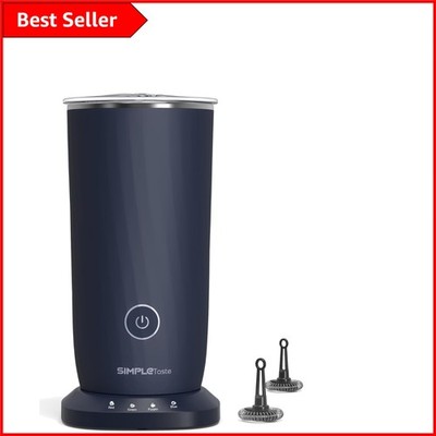 4-in-1 Elektrischer Milchaufschäumer - Automatischer Schaumbereiter für Latte & Cappuccino
