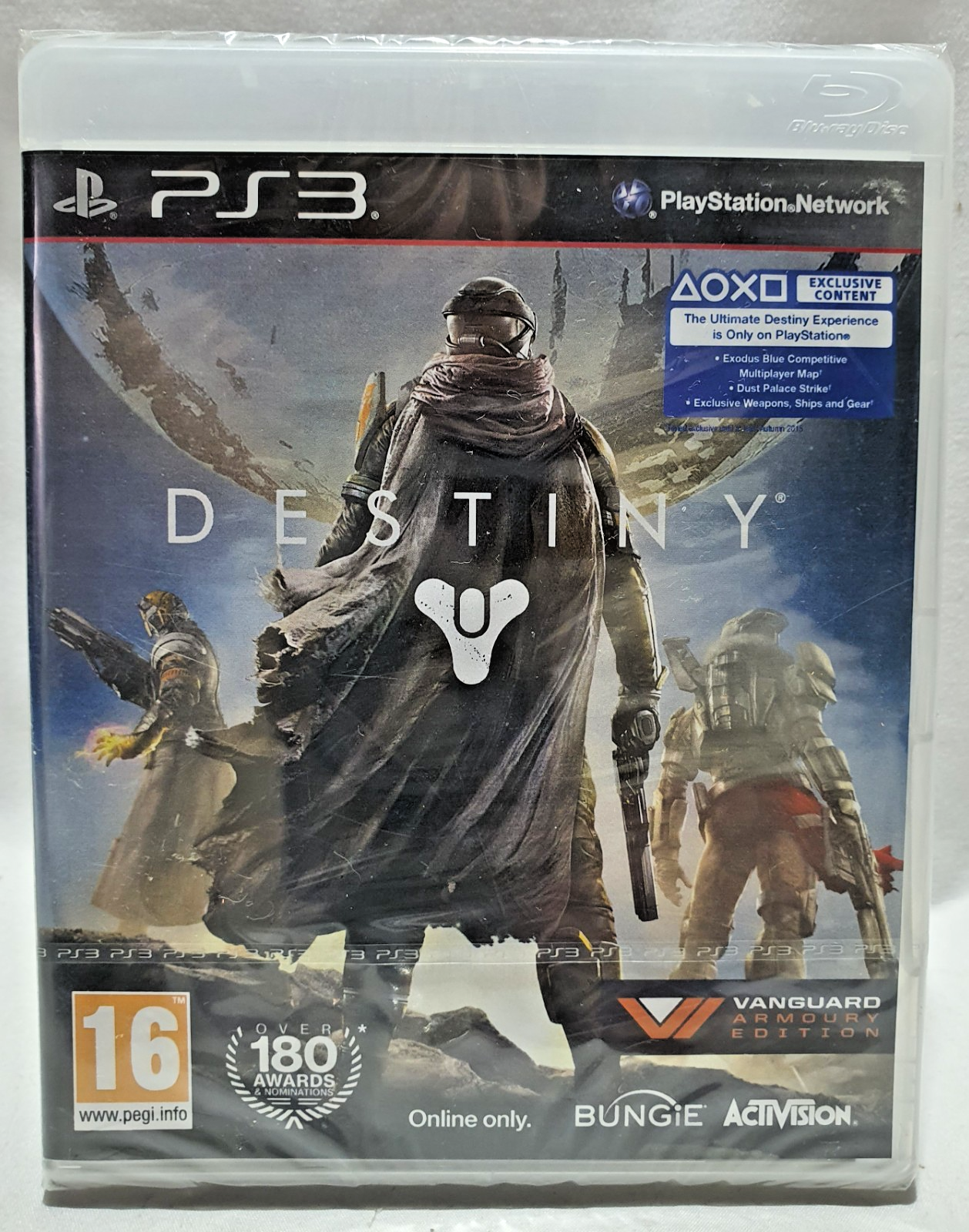 Destiny Vanguard Armory Edition Playstation 3 NEW Factory Sealed foil wit defect