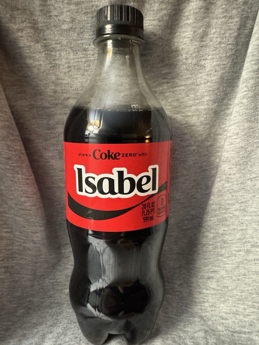 Share A Coke with Isabel 2025 Personalized Gift Coca Cola