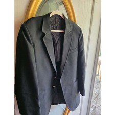 Vintage The Men's Shop JCPenney Plaid Wool Blend Sport Coat Blazer