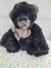 New Rare Retired�KODA (Black Leopard Cub) Jointed Charlie Bear Sweet Plush 33cm